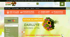 Desktop Screenshot of kvetinyrozvoz.cz
